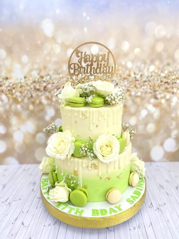 3kg two tier birthday cake Rs17,000 Two Tier Birthday Cake