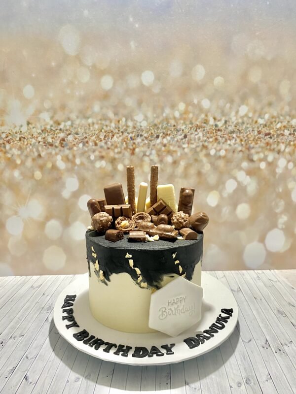 Black & White Chocolate Cake