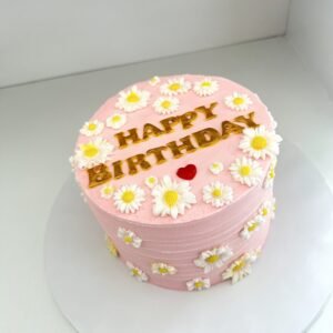 Buttercream Floral birthday cake Rs1.5kg Rs6000