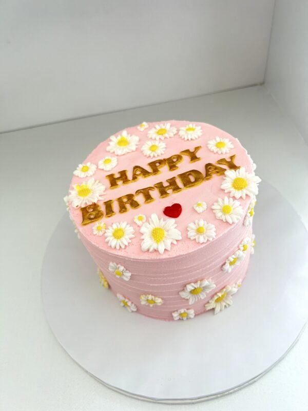 Buttercream Floral Birthday Cake