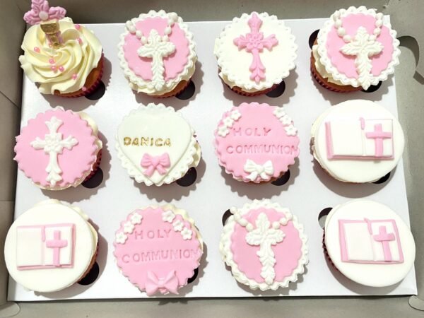 Christening Cupcakes Set of 12