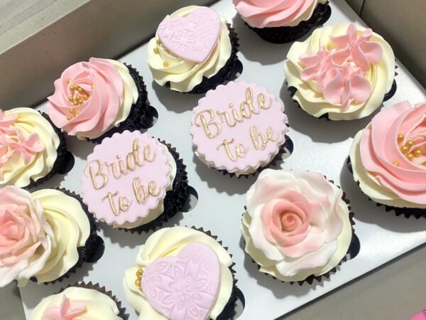 Floral Cupcakes Set of 6