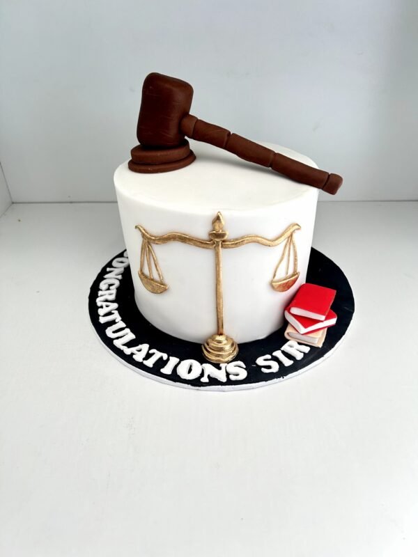 Law Theme Cake