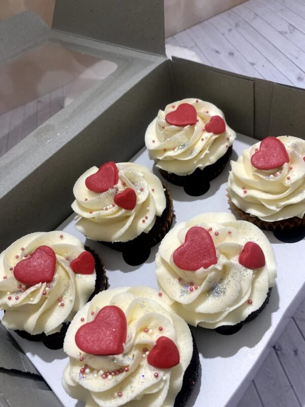 Heart Cupcakes
