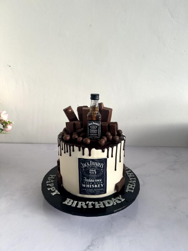 Jack Daniels cake Rs 10,000-1.5kg Jack Daniels Cake