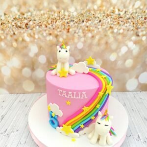 Unicorn Fondant Cake