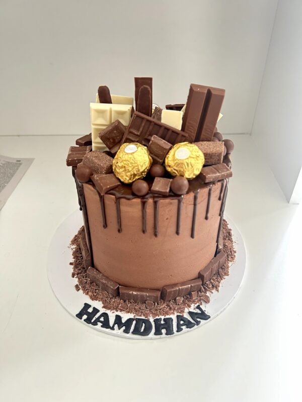 chocolate explosion cake Rs8500 1.5kg Chocolate Explosion Cake