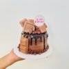 Mini chocolate explosion cake