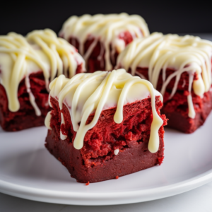 Red velvet brownies