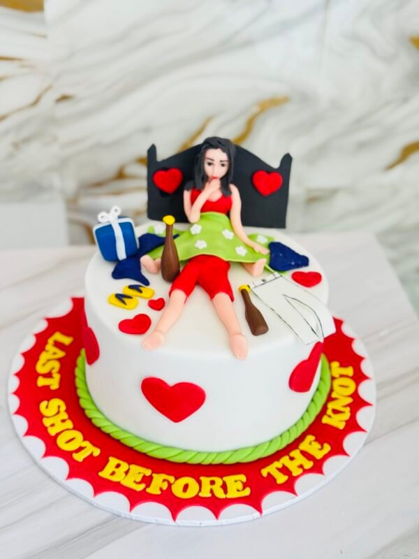 Bachelor party cake
