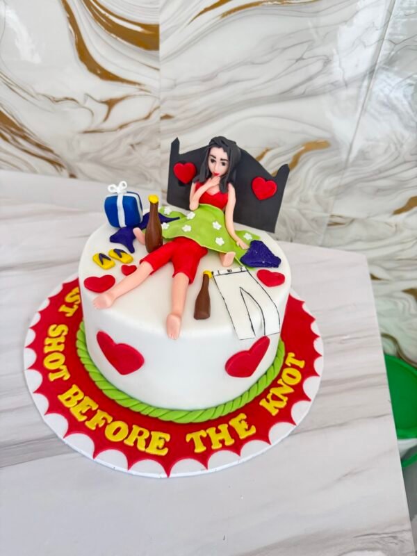 Bachelor party cake