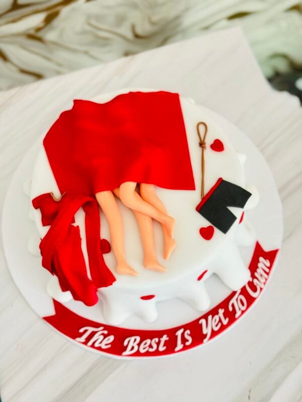 Bachelor/Bachelorette party Bed cake