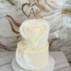 Wafer paper wedding cake