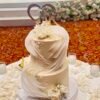 Wafer paper wedding cake