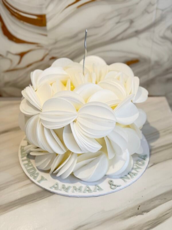 img_5485 Wafer paper flowers cake