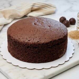 Sugar Free Chocolate Cake – 1kg (8 Inch) – Without Icing