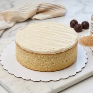 Sugar Free Vanilla Cake – 1kg (8 Inch) – With Icing