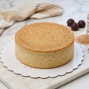 Sugar Free Vanilla Cake – 1kg (8 Inch) – Without Icing