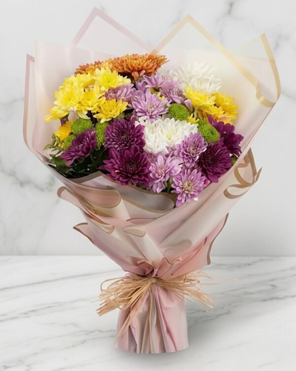 Mixed Chrysanthemum Burst