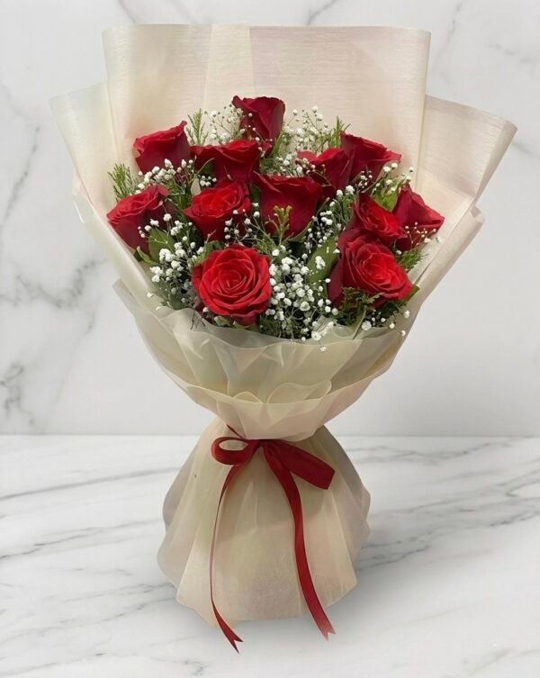 Classic Red Rose Elegance