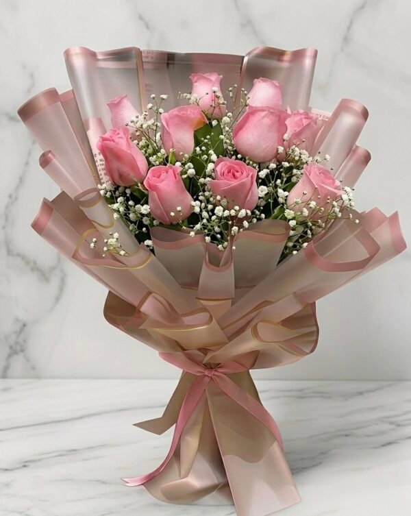 Soft Pink Rose Radiance
